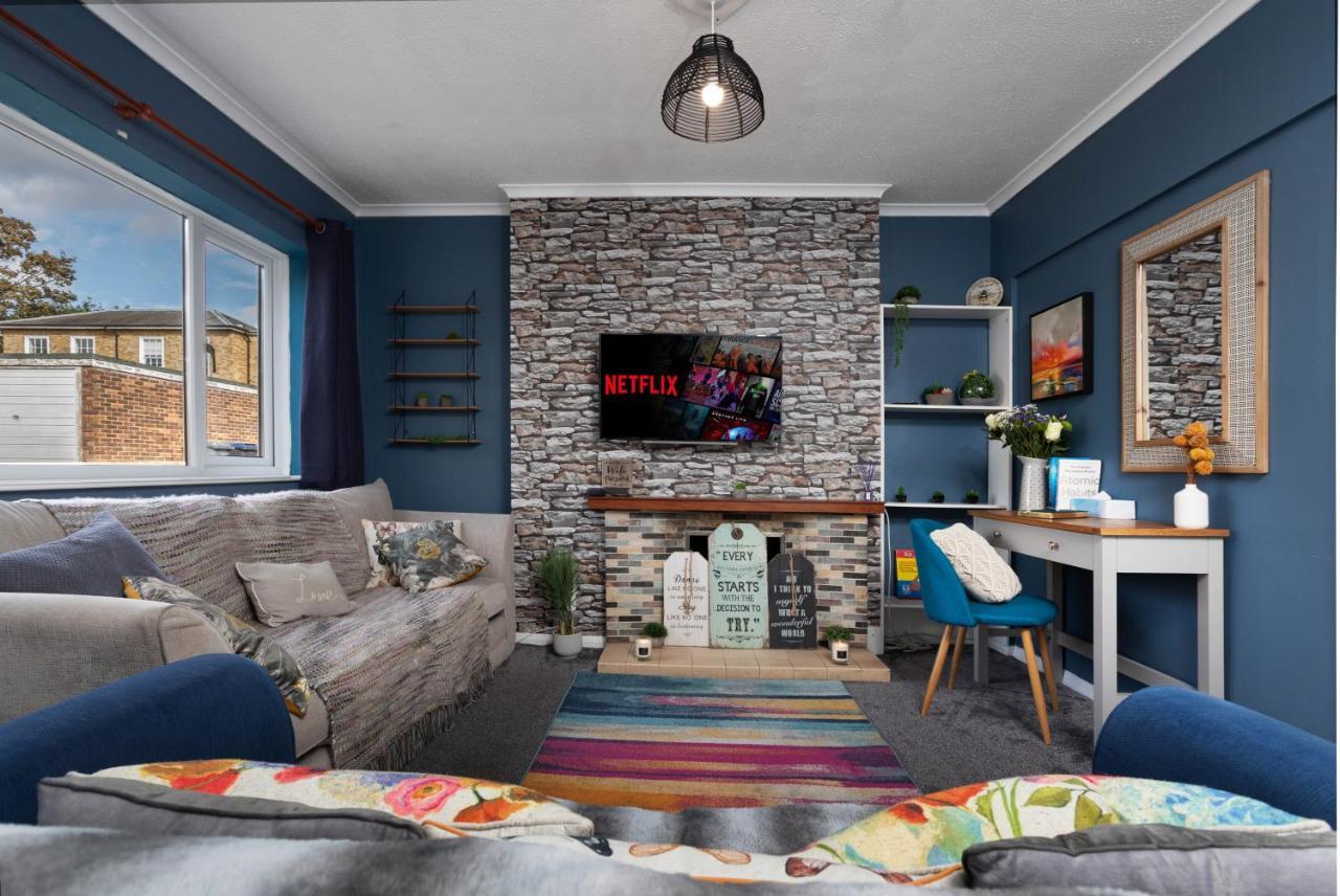 Perfect For Contractors - Canterbury - Free Parking - Ultra Wifi Luaran gambar